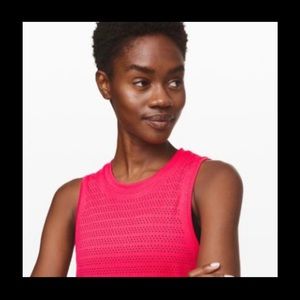 Lulu Lemon Pink Muscle Tank